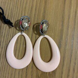 DANNIJO Pink Loop Earrings